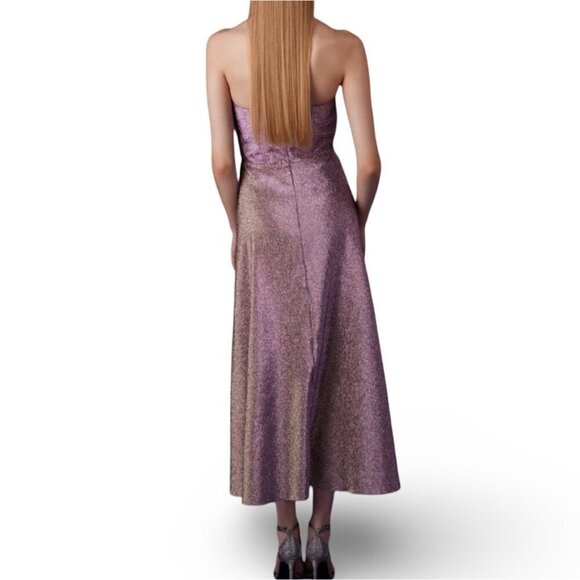 NWT Nocturne Strapless Dress Sweetheart Neckline‎ Heart-Shaped Button, Prom - Picture 7 of 16